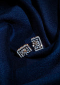 Lab Grown Diamond Floral Openwork Rectangular Snowflake Cluster Earrings