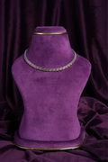 Multi-Layered Italian Mesh Collar Chain