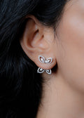 Lab Grown Diamond Marquise Butterfly Front- Back Ear Jacket