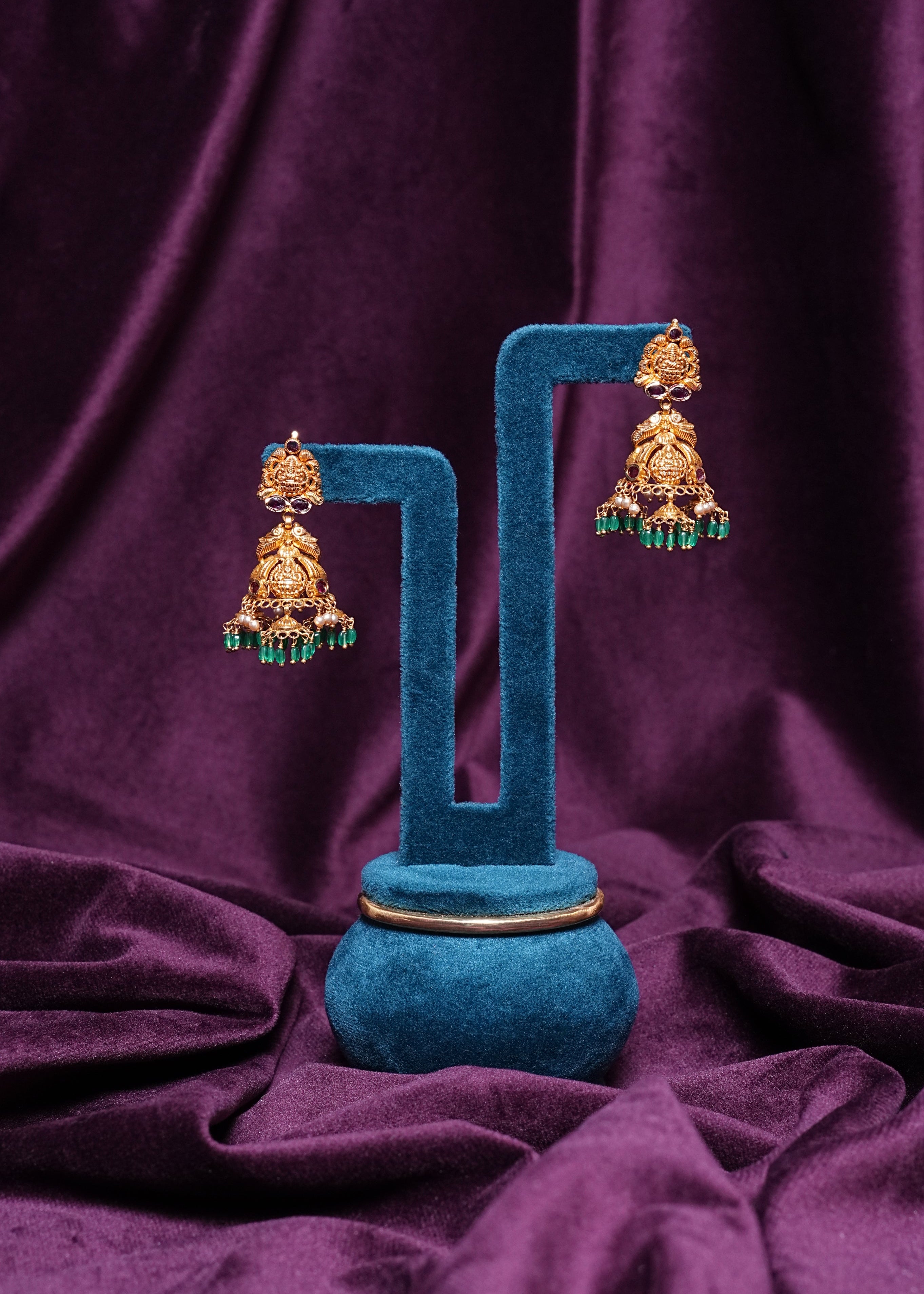 Lakshmi Nakshi Temple Jhumkas