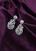 Chandelier Danglers with Mint Russian Green Accents