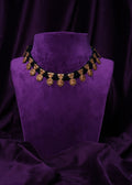 KASULAPERU (Lakshmi Casu Black Dori Necklace)