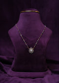 Aria floral drop moon snowflake lab-grown diamond Mangal sutra