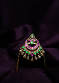 Ditacheble Kemp Chandrabali Vanki Armlet with Pearl Drop pendant