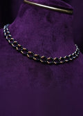 Karimani Jali Floral beaded Choker