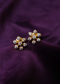 lab-grown Celestial Six-Point Studs
