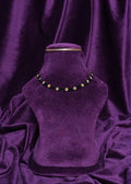 Beaded Midnight Grid Choker