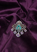 Contemporary Fusion Lab Grown Diamond Brooch Pendant