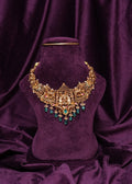 Nakshi Krishna Kamadhenu Temple Necklace