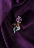 Victorian Krishna Morpankh Pendant