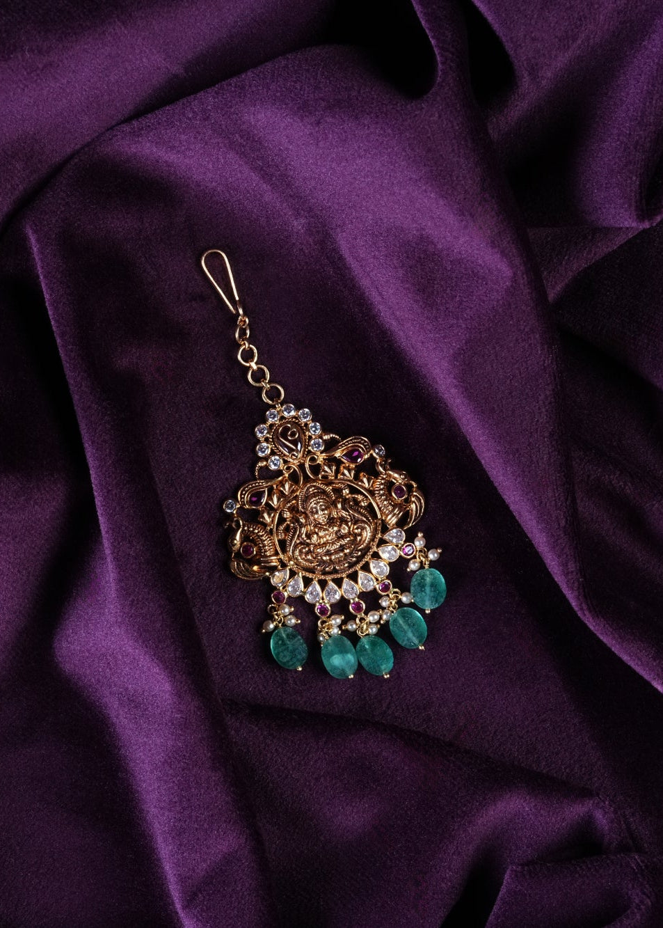Goddess Lakshmi Maang Tikka