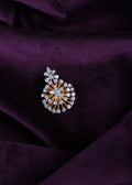 Lab Grown Diamond Starburst Medallion Fireworks Pendant