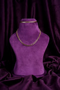 Two- Row Military Style Ball Caviar Strand Chain
