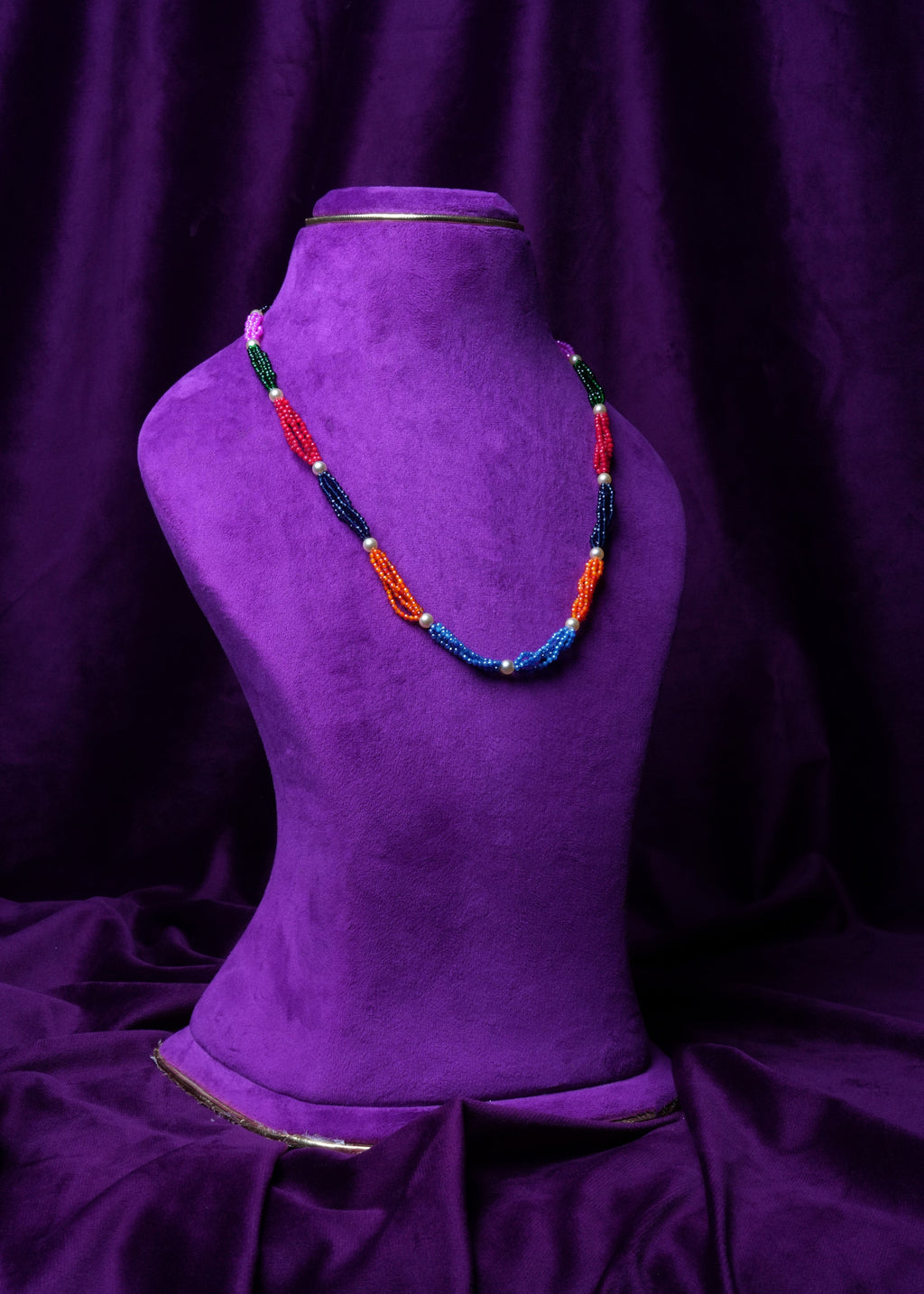 Navrang Pearl Accent Mala