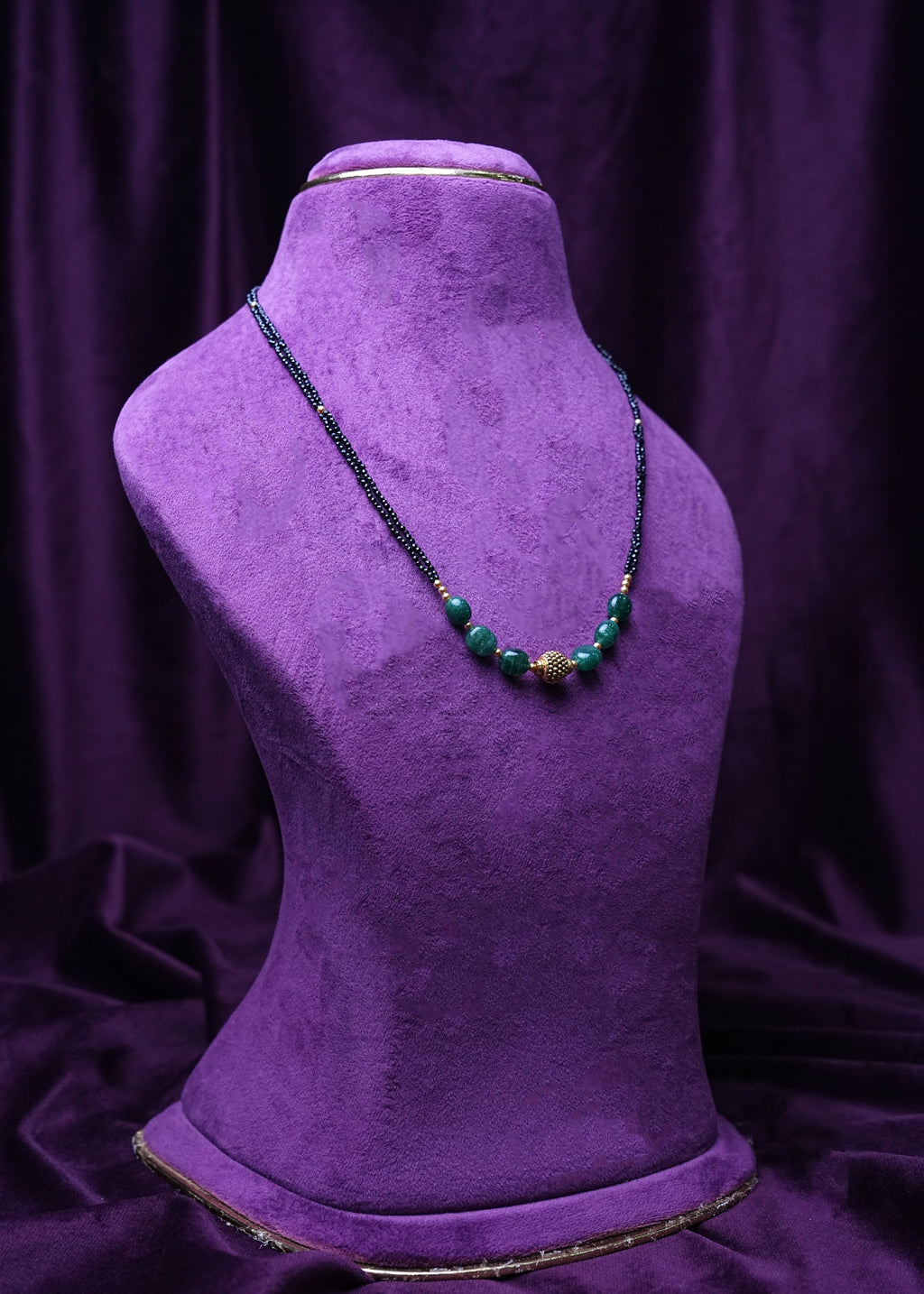 Nayana Emerald Bead Tanmaniya