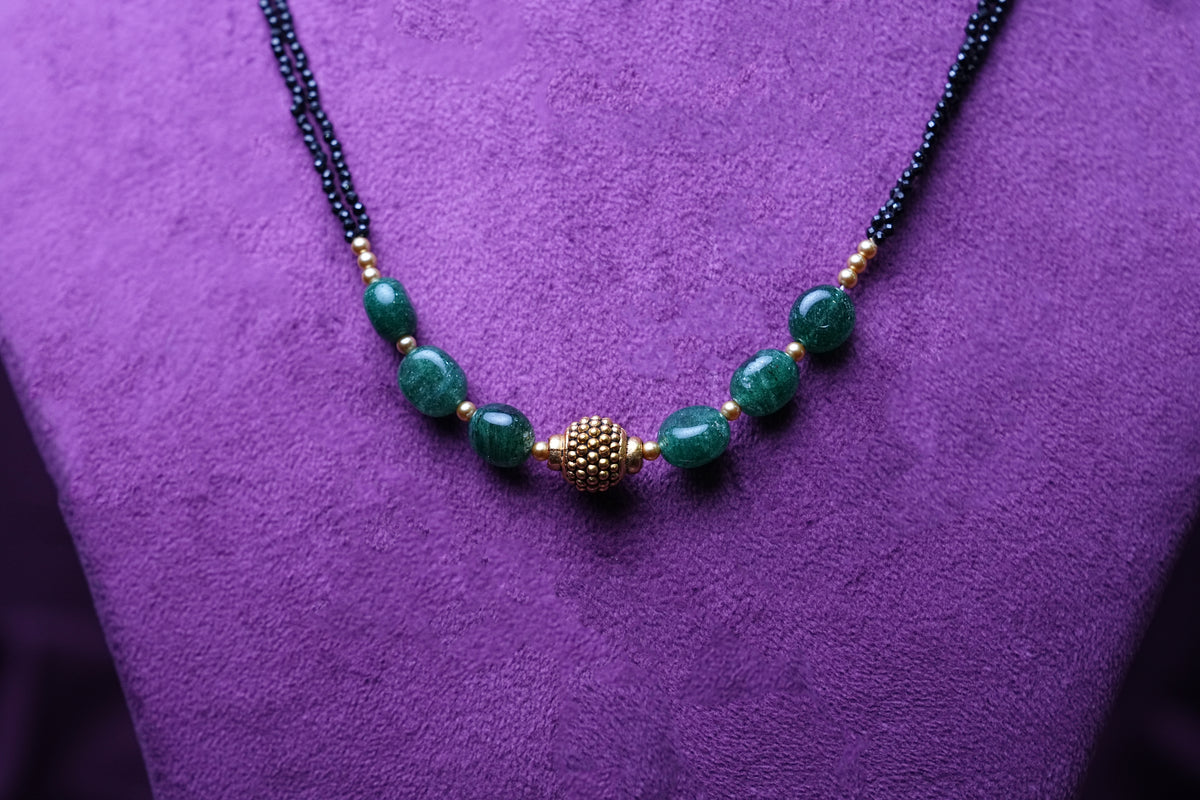 Nayana Emerald Bead Tanmaniya