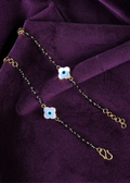 Clover Evil Eye Nazariya Baby Gold Bracelet