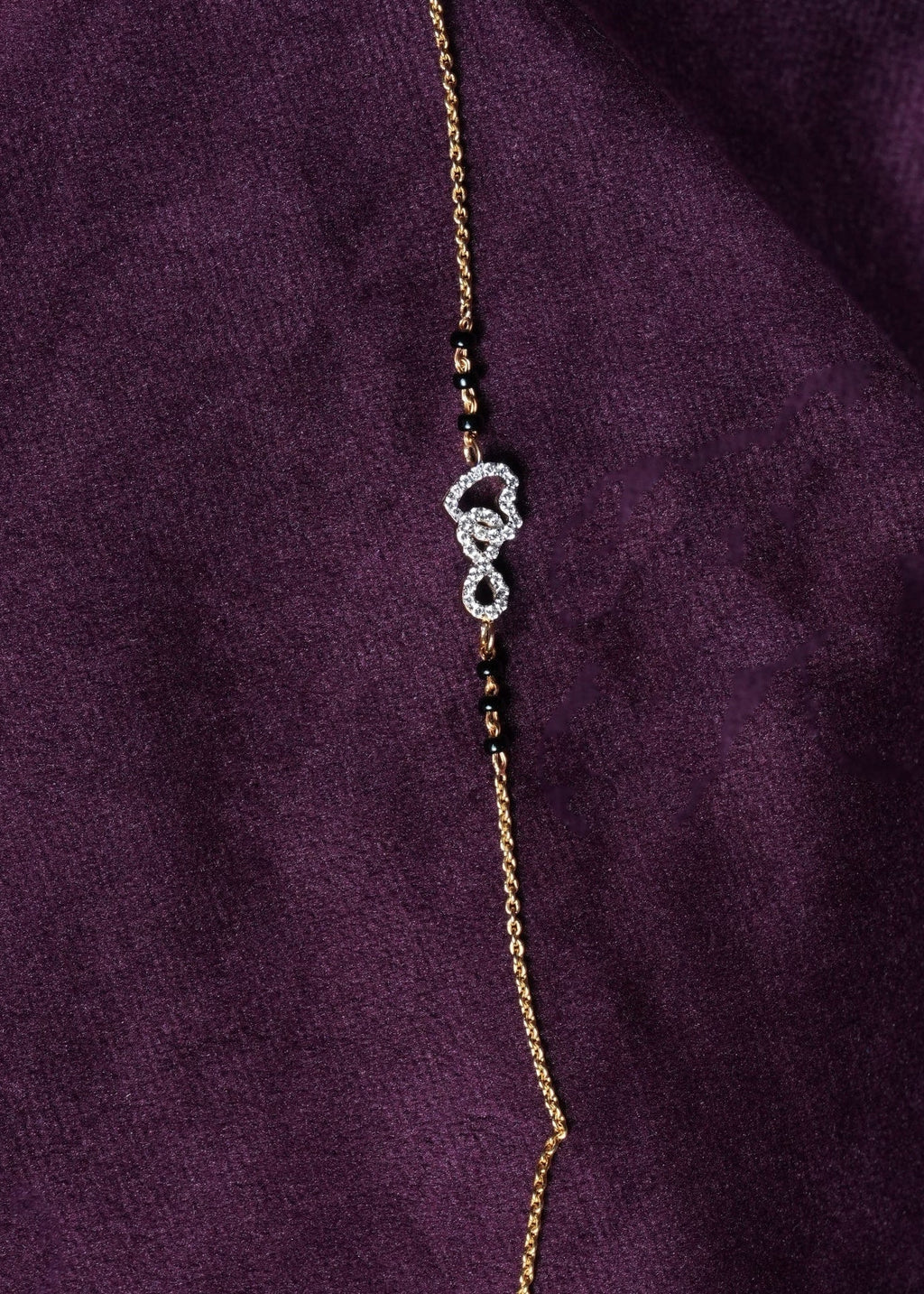 Prema Bandhan Interlocking Heart Lab-Grown Diamond Bracelet