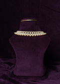 Ratnavali Woven south-sea Moti choker