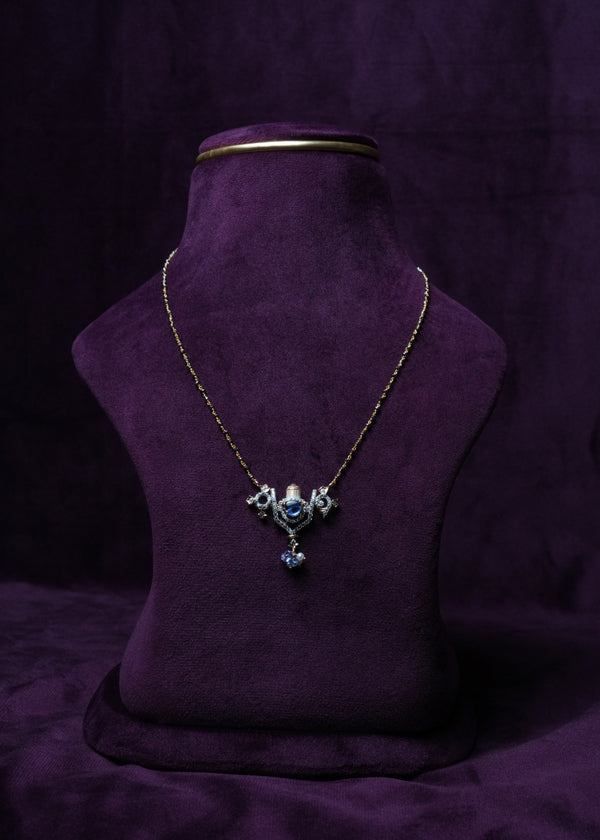 Tanzanite Aarohi Sapphire Balaji Charm Mangal sutra
