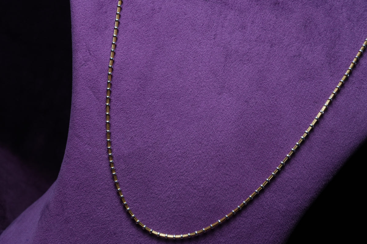 The Akshaya Two-Tone Harmony Thali Chain