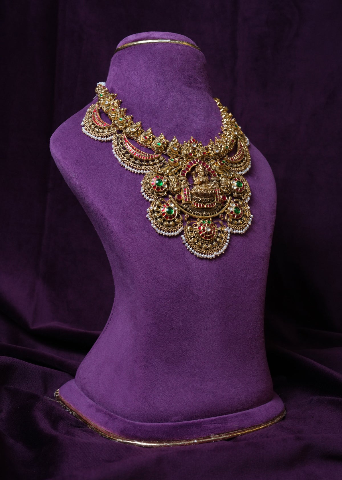 The Imperial Goddess Lakshmi Nakshi Haar