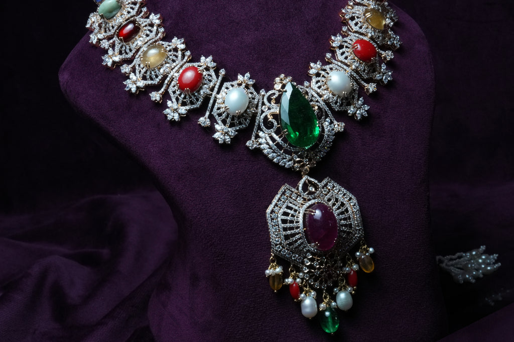 pleasant Navaratna Necklace