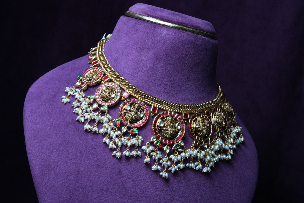 The Royal Nitya Temple necklace