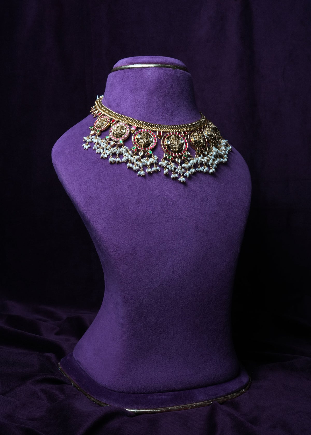 The Royal Nitya Temple necklace