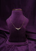 lab-grown diamond Aria Floral Chevron Mangal sutra